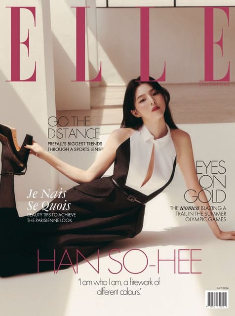 Elle Singapore July 2024 Cover — Elle Singapore