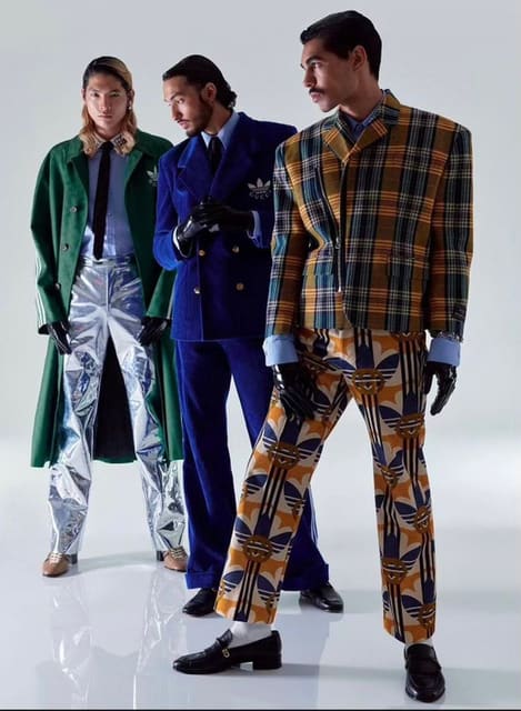 Adidas X Gucci fall winter, 2022 — V Man