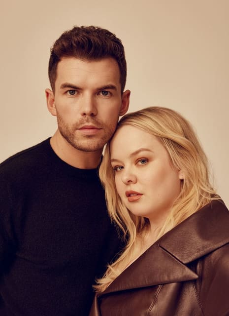 Nicola Coughlan and Luke Newton — The Washington Post