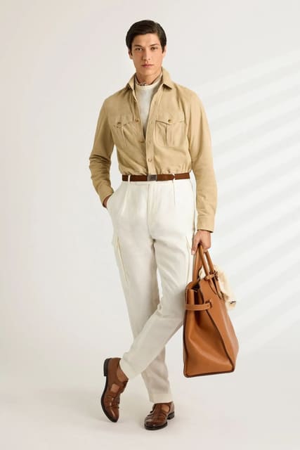 Ralph Lauren Purple Label S/S 25 Men's P... — Ralph Lauren