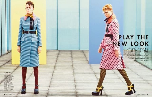 Play the New Look — Elle Japan