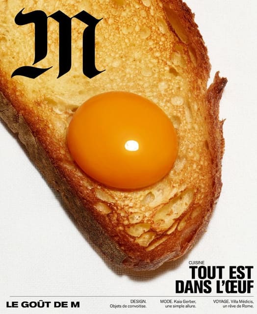 Cuisine Tout Est Dans L’oeuf — M Le magazine du Monde