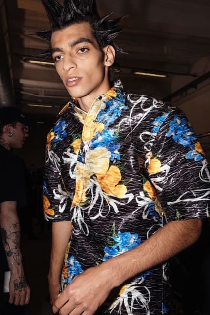 Jordanluca S/S 25 Show backstage — Lewis Magazine