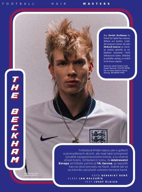 Football Hair Masters EURO 2024 — Esquire Czech Republic