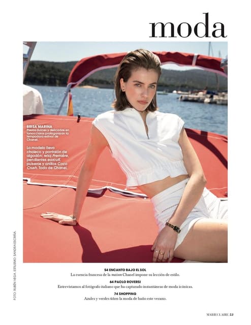 Encanto bajo el sol — Marie Claire Spain