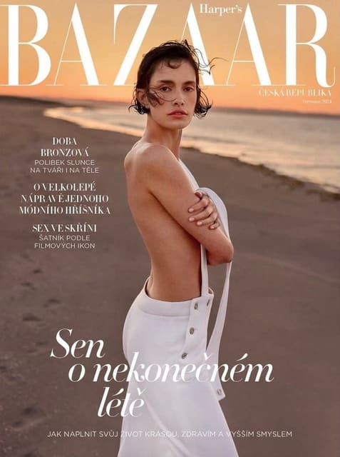 Harper's Bazaar Czech Republic July 2024... — Harper's Bazaar Czech Republic
