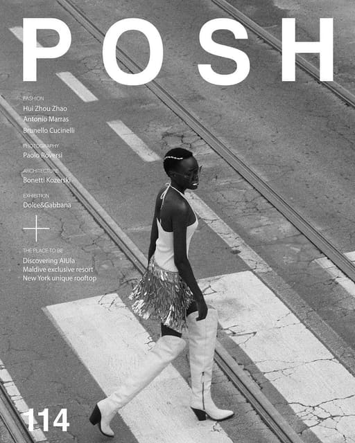 POSH Magazine May 2024 Cover by Andrea D...