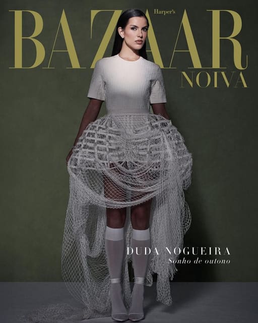 Harper's Bazaar Brazil Noiva June 2024 Cover por Flávia Faustino — Harper's Bazaar Brazil Noiva