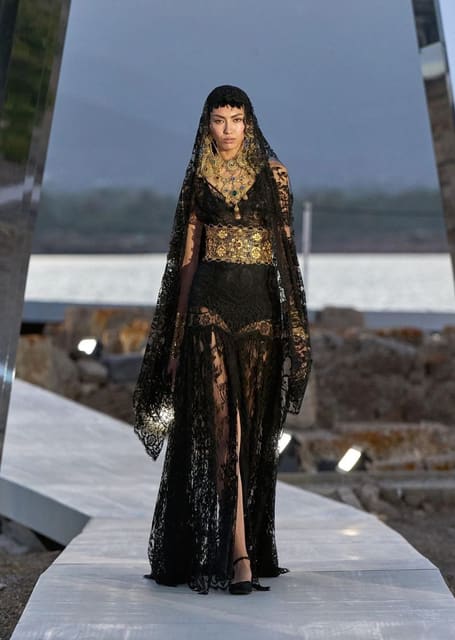 Dolce & Gabbana Alta Moda 2024 Show Sard... — Dolce & Gabbana