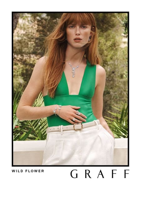 Graff Wild Flower Jewelry 2024 Campaign — Graff
