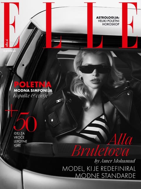 Elle Slovenia July 2024 Cover — Elle Slovenia