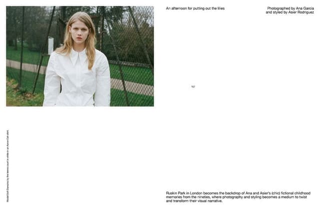 An afternoon for putting out the lilies — endless magazine