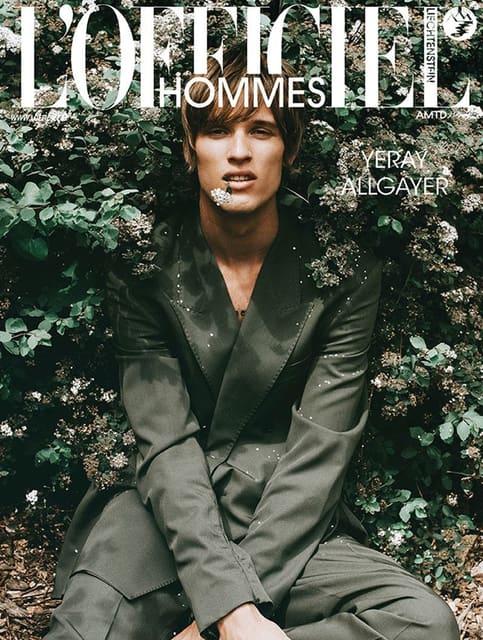 L'Officiel Hommes Liechtenstein July 2024 Cover — L'Officiel Hommes Liechtenstein