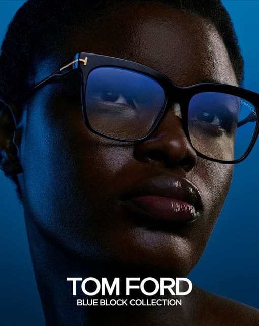 Tom Ford Blue Block Eyewear by Haw-lin S... — Tom Ford