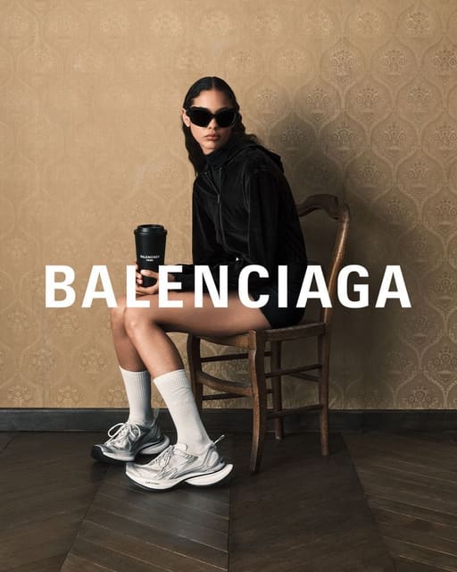 Balenciaga Circuit Sneaker Campaign — Balenciaga