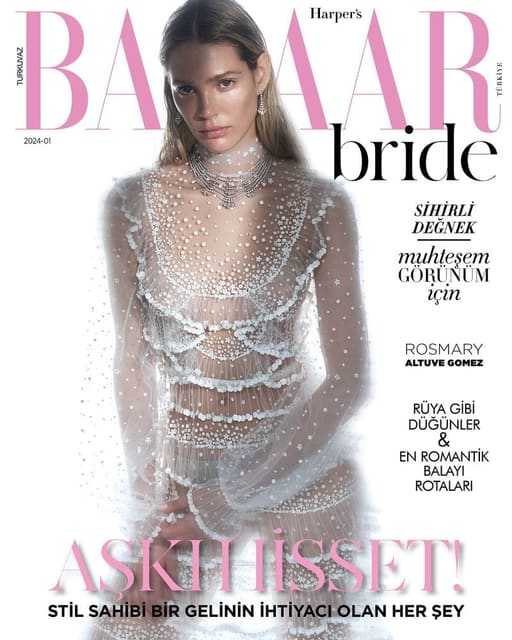 Harper's Bazaar Turkey Bride August 2024... — Harper's Bazaar Turkey