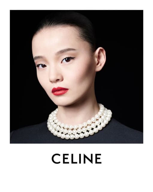 Celine Beauté Le Rouge Celine 2024 Campa... — Celine