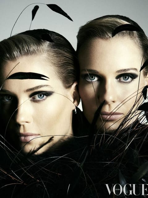 Lady Amelia and Eliza Spencer — Vogue Arabia