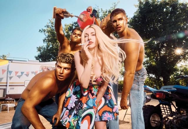 Ava Max for Issue 193, The Gold Standard... — Flaunt
