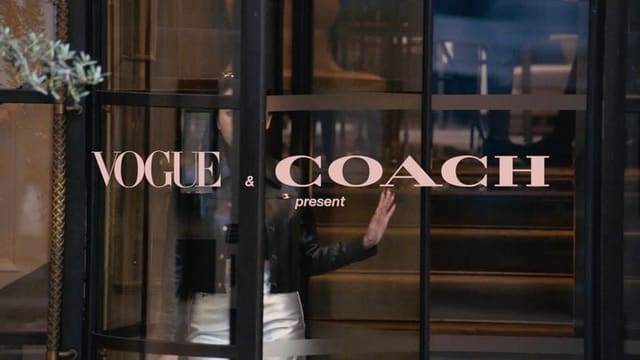 Vogue x Coach "Shine Through London" — British Vogue