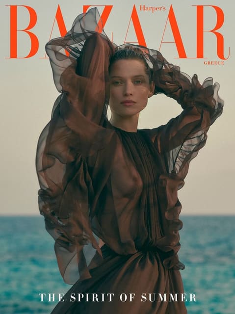 Harper's Bazaar Greece August 2024 Cover — Harper's Bazaar Greece