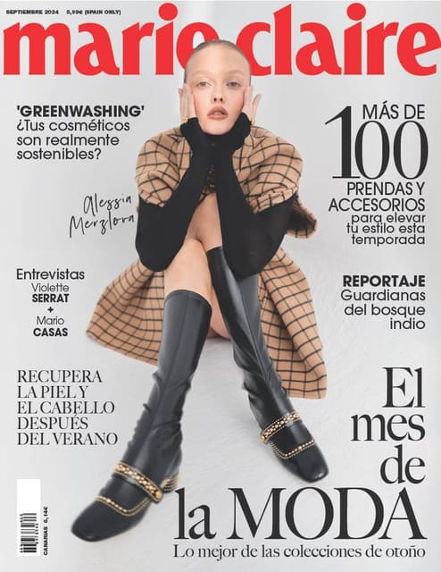 Marie Claire Spain September 2024 Cover — Marie Claire Spain