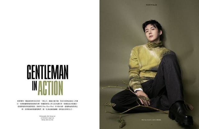 GENTLEMAN IN ACTION — Vogue Man Hong Kong