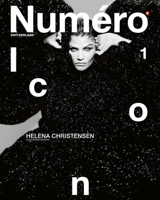 Numéro Switzerland 1 ICON Issue Septembe... — Numéro Switzerland