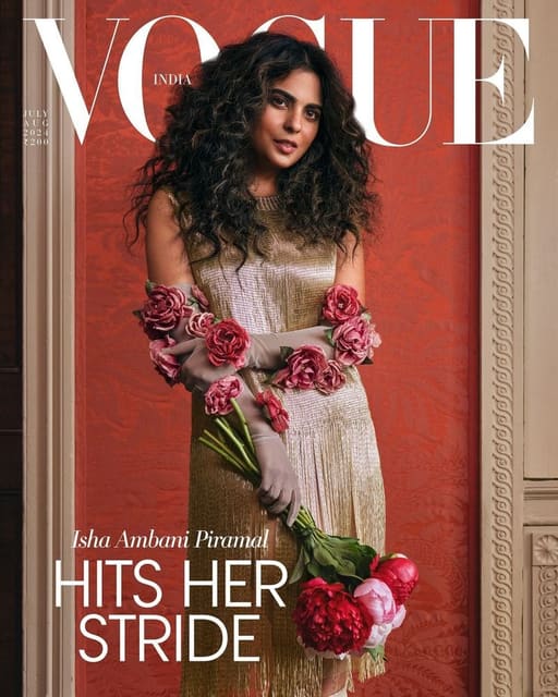 Vogue India July/August 2024 Cover — Vogue India