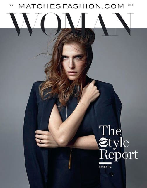 Matches Fashion Woman S/S 14 Cover — Matches Fashion