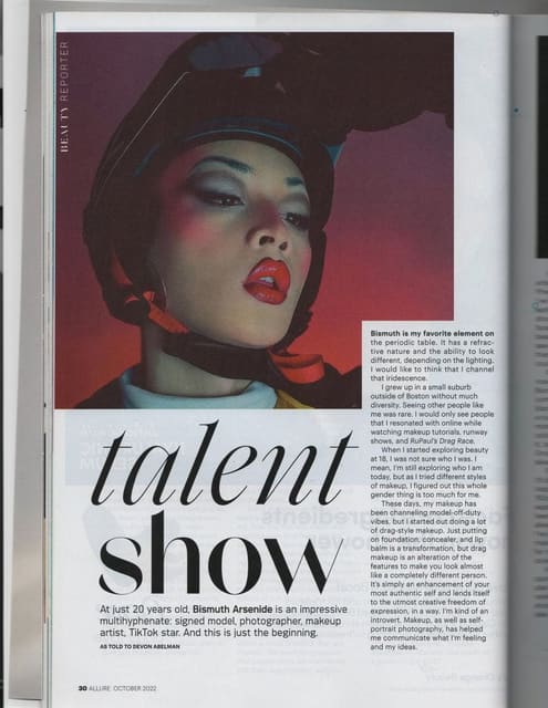 Talent Show — Allure Magazine