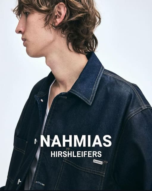 Nahmias X Hirschleifers Capsule Collection — Nahmias