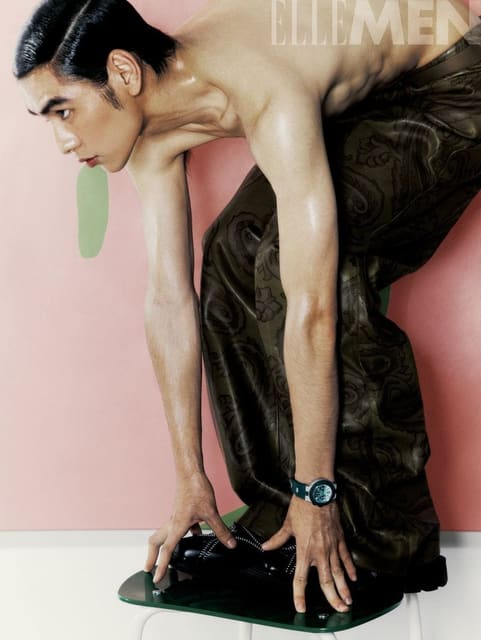 Lin HanQI by CHIENYUN — Elle Men China
