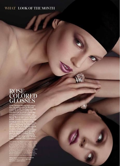 Rose Colored Glosses — W Magazine