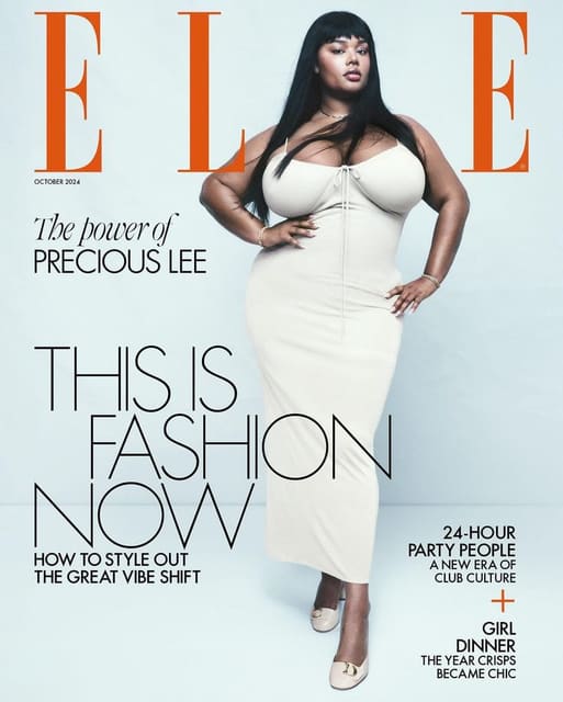 Elle UK October 2024 Cover — Elle UK