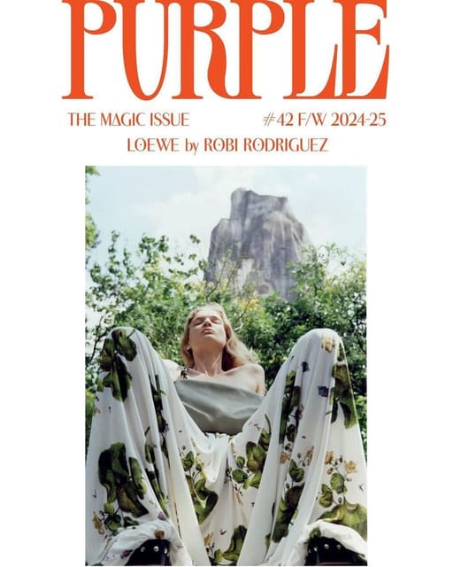 Purple Magazine #42 F/W 2024 Covers — Purple Magazine