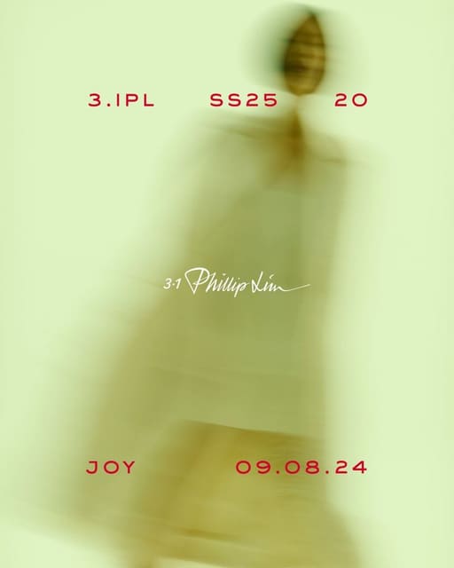3.1PL S/S 25 JOY — 3.1 Phillip Lim