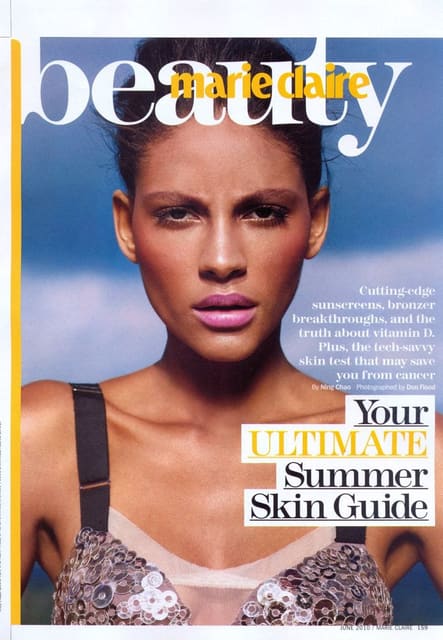 Summer Skin Guide — Marie Claire U.S.