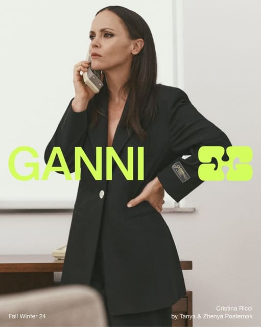 Ganni F/W 2024 Campaign — Ganni