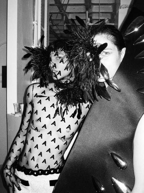 Backstage NYFW - AREA SS23 — Numéro Netherlands