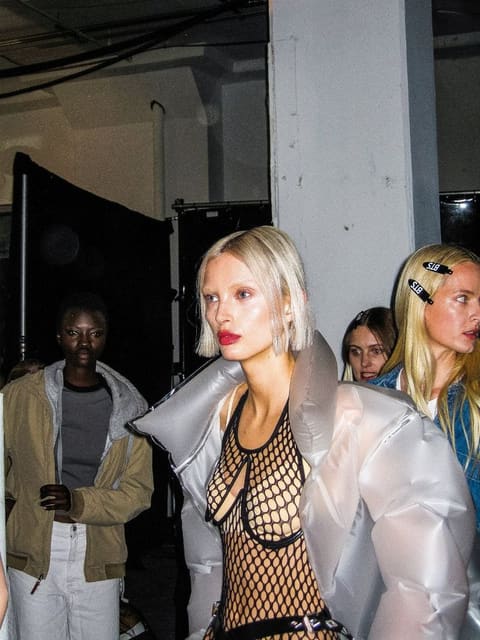 Backstage NYFW - Dion Lee F/W 23 — Numéro Netherlands