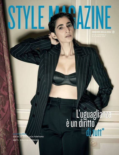 Style Magazine Italy April 2024 Cover — Style Magazine Italy
