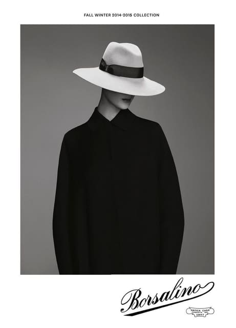 Borsalino Fall Winter 2014-2015 — Borsalino