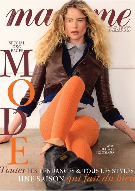 Madame Figaro 08/30/2024 Cover — Madame Figaro