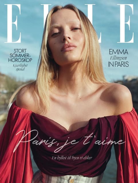 Elle Norway July/August 2024 Cover — Elle Norway