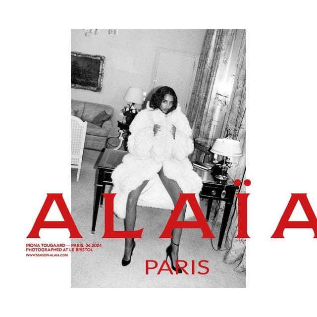 Alaïa Summer/Fall 2024 Campaign — Alaïa