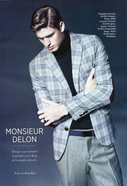 Monsieur Delon (Harper´s Bazaar Argentin... — Harper's Bazaar Argentina