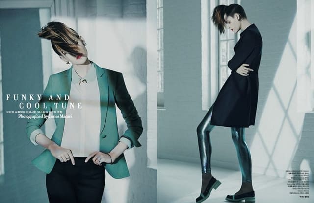 Funky & Cool tune — Harper's Bazaar Korea