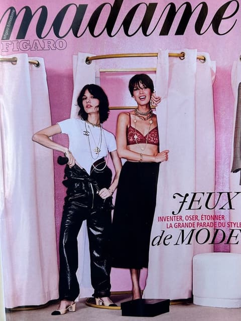 Madame Figaro 9/21/24 Cover — Madame Figaro