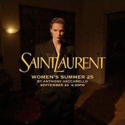 SAINT LAURENT - WOMEN'S SUMMER 25 SHOW T... — Saint Laurent